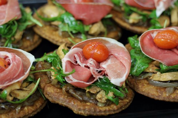 Tarte fine forestière